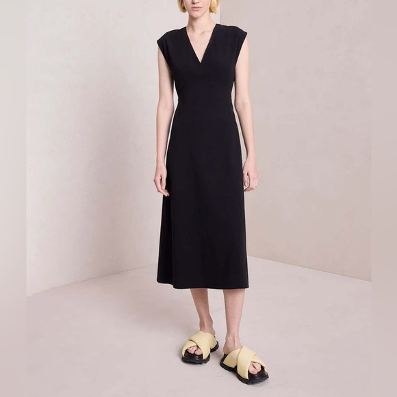 A.L.C. Dresses & Skirts - A.L.C. Amelie Cotton Lace Up Back Midi Dress